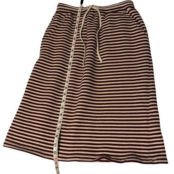 Mikarose Striped Sweater Skirt Sz.Med - Picture 6 of 9